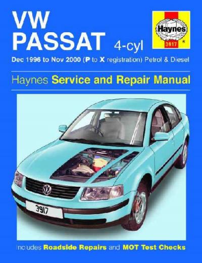 Vw Passat B5 5 User Manual